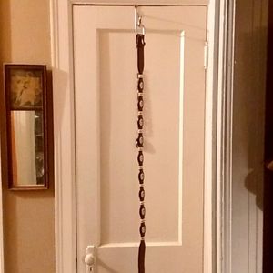 Men's leather belt